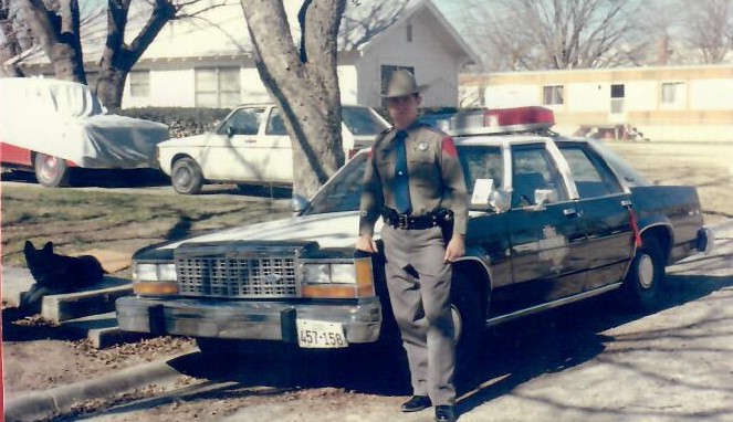 Ben's 1st Patrol Car - 1984 Ford Crown Victoria, nicknamed "Slow Poke"