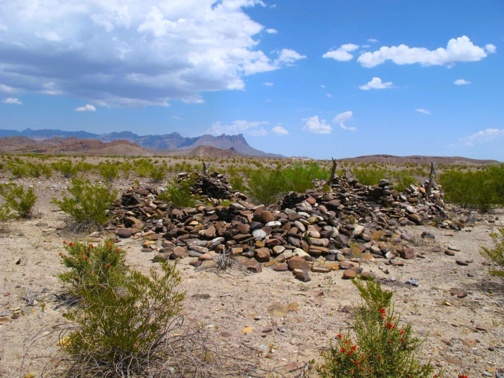 Rock ruins in the Big Bend National Park