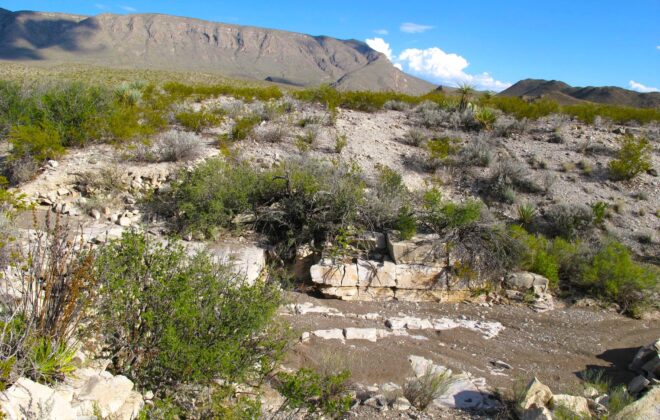 Trail near Mule Ears in Big Bend National Park